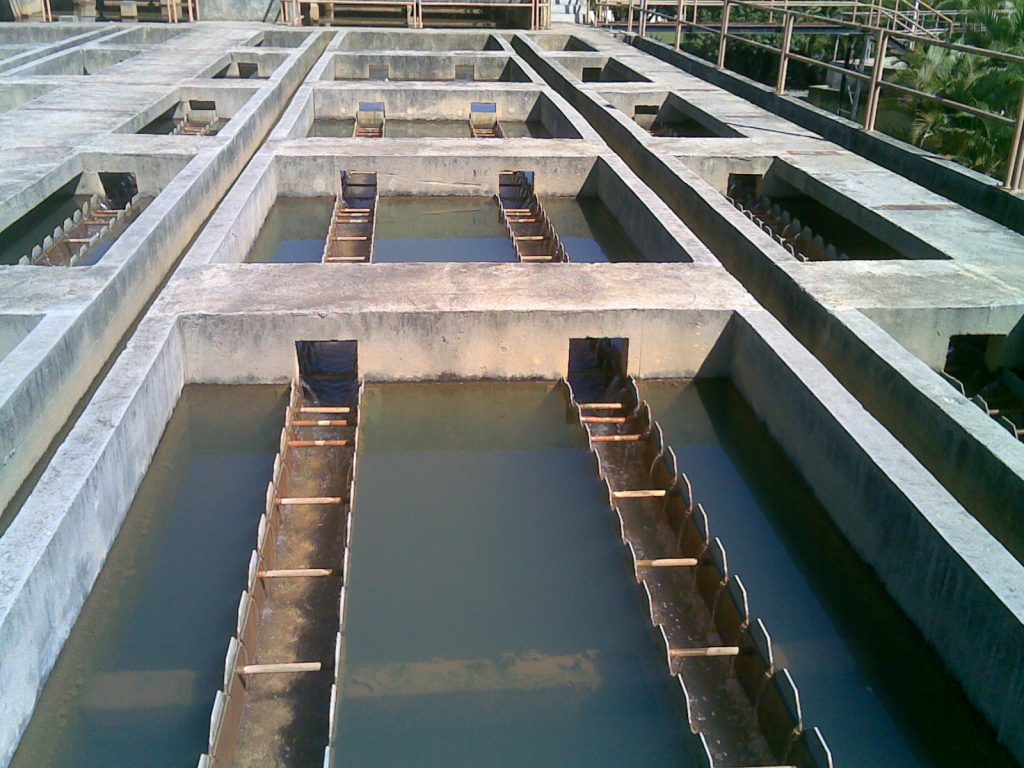 wastewater treatment plant