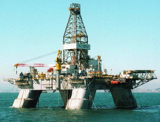 Offshore oil rig